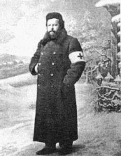 Хирург А.А. Тимофеев перед отъездом на войну с Японией. Октябрь 1904 г.